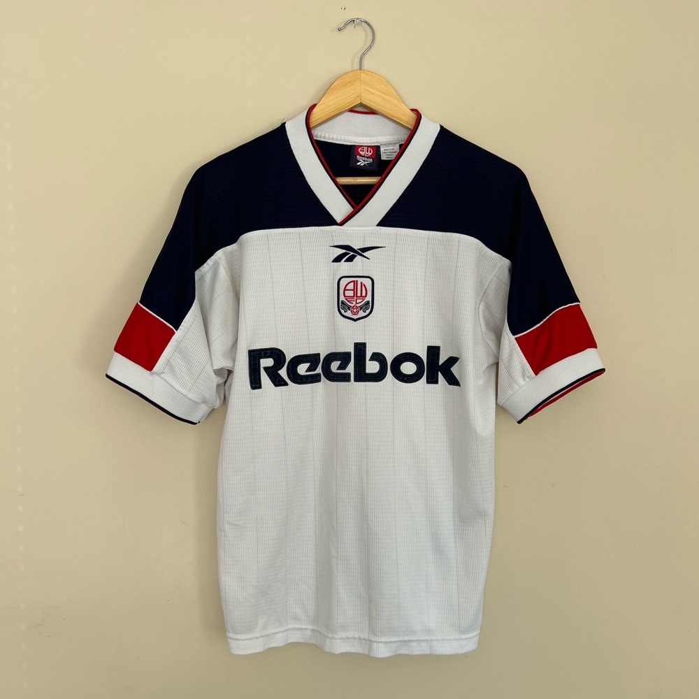 Bolton Wanderers Vintage Reebok Home Jersey 00/01